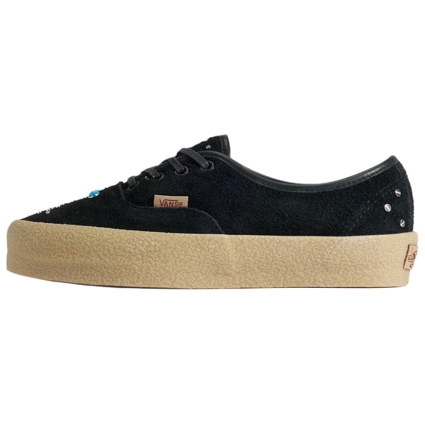 Vans Premium Authentic 44 Gem Black Low-Top Skate Shoes Comfortable Fit VN000DB8CJK