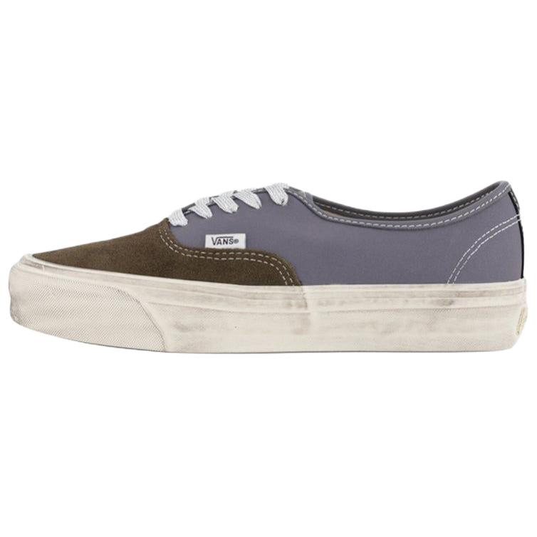 Vans Premium Authentic 44 Low-Top Shoes Gray Blue Brown Comfortable Fit VN000DB8GBE