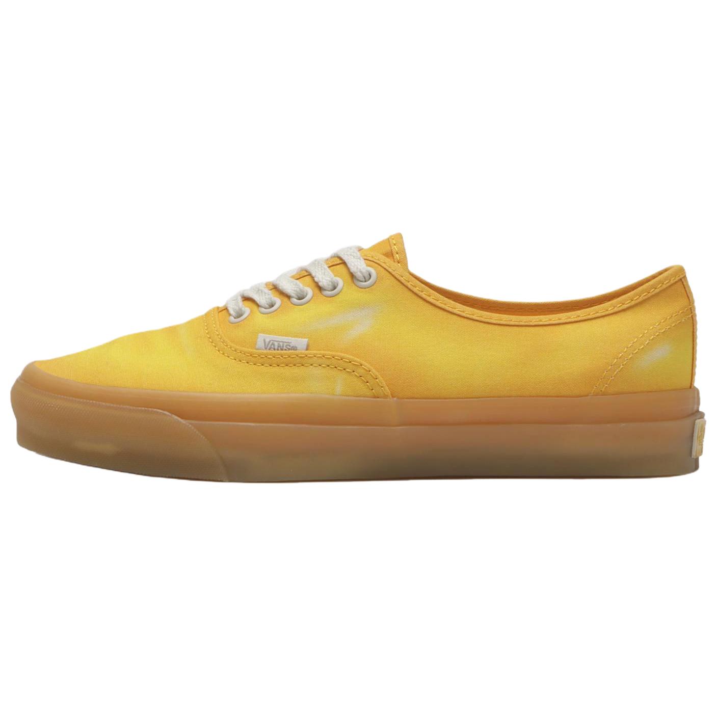 Vans Premium Authentic 44 Yellow Skate Shoes Comfortable Fit VN000DB8EN8