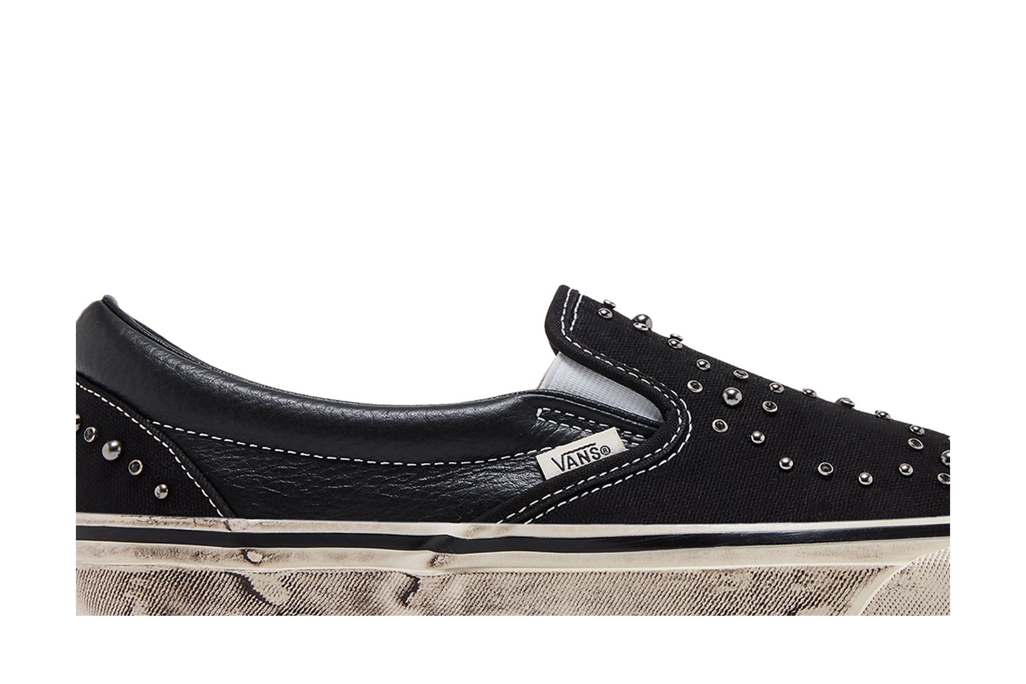 Lookbook Vans Premium Classic Slip-On ''Pearlized Pack - Zwart'' VN000D9PBKA