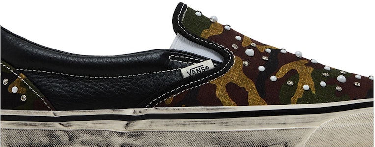 Lookbook Vans LX 經典 Slip-On 98 Pearlized Pack 迷彩黑 VN000D9PCAK