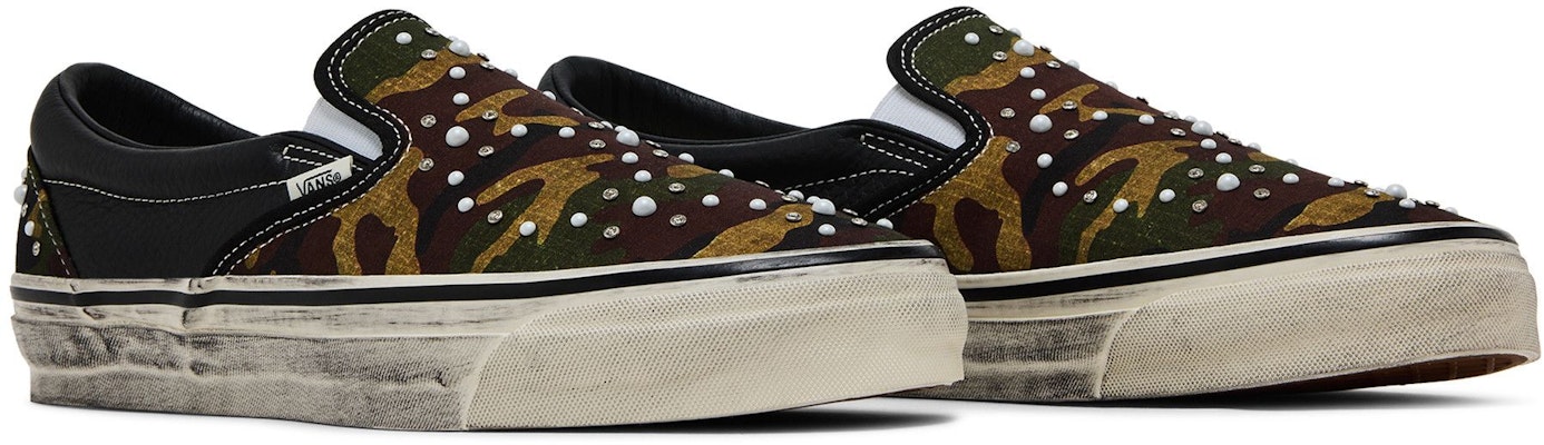 Vans LX Classic Slip-On 98 Pearlized Pack Camo Hitam VN000D9PCAK Cheap Vans LX Classic Slip-On 98 Pearlized Pack Camo Hitam VN000D9PCAK
