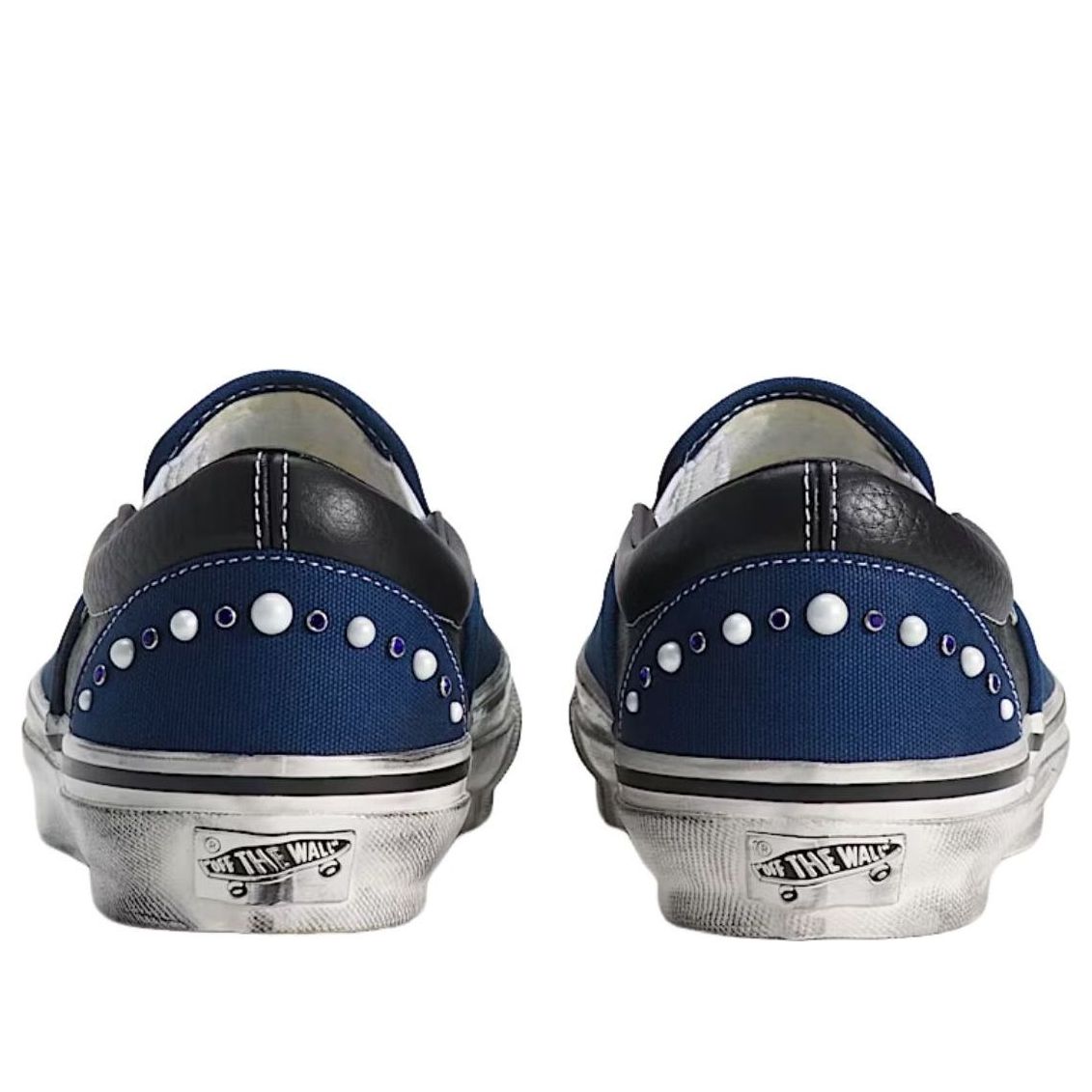 Shop Vans Premium Classic Slip-On 'Pearlized Pack - Indigo Blue' VN000D9PIND