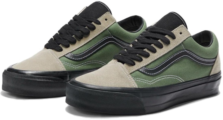 Vans Premium Old Skool 36 'Aluminum Grey Olive Green' VN000CQDCL3 Order Vans Premium Old Skool 36 'Aluminum Grey Olive Green' VN000CQDCL3