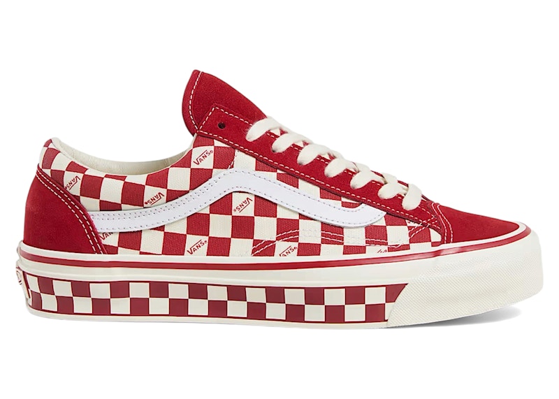 Vans Premium Old Skool 36 'Checkerboard - Chili Pepper Red' VN000D57ERY