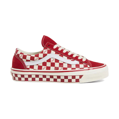 Vans PRM Old Skool 36 'Checkerboard - Chili Pepper Red'