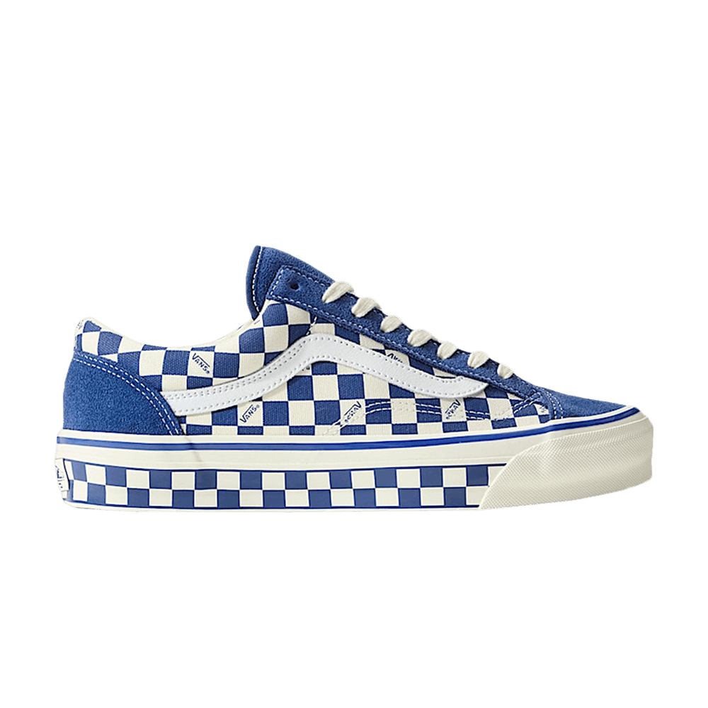 Buy バンズ プレミアム オールドスクール 36 'チェッカーボード - トゥルーブルー' VN000D57ERM