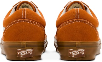 Vans Old Skool LX Oranye Marmalade Gum VN000D5652K Details for Vans Old Skool LX Oranye Marmalade Gum VN000D5652K