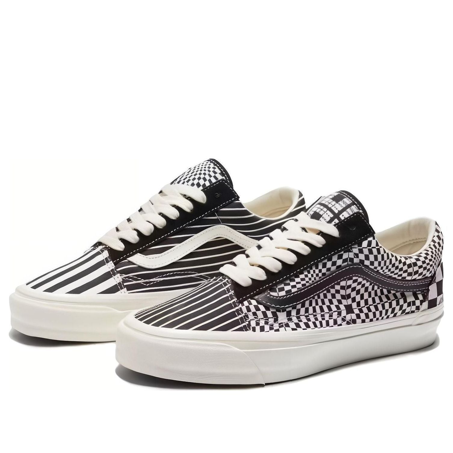 Order Vans Premium Old Skool 36 ''Pattern Clash'' Lelaki & Wanita VN000CNGBLK