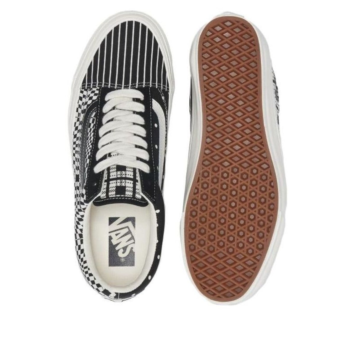 Shop Vans Premium Old Skool 36 ''Pattern Clash'' Lelaki & Wanita VN000CNGBLK