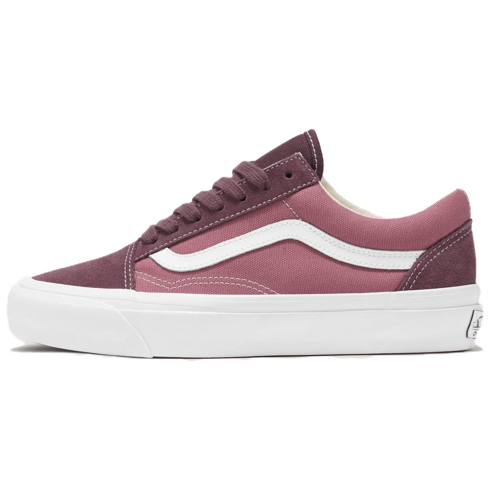 Vans Premium Old Skool Canvas Suede Low-Top Sneakers Tawny Purple . VN000D56ESM
