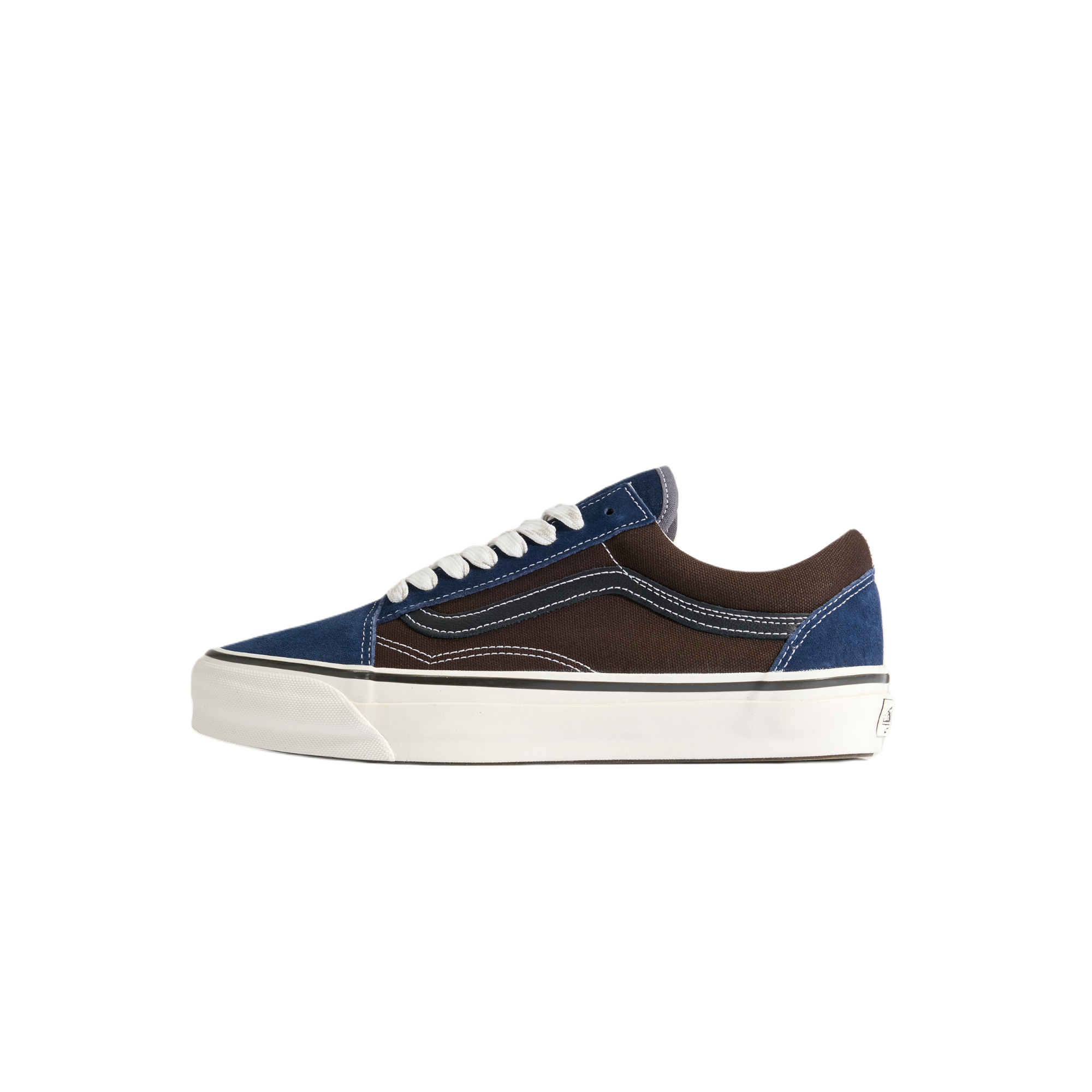 Vans Premium Old Skool Leather Fabric Lace-Up Retro Low-Top Sneakers Men. VN000D9J0BO