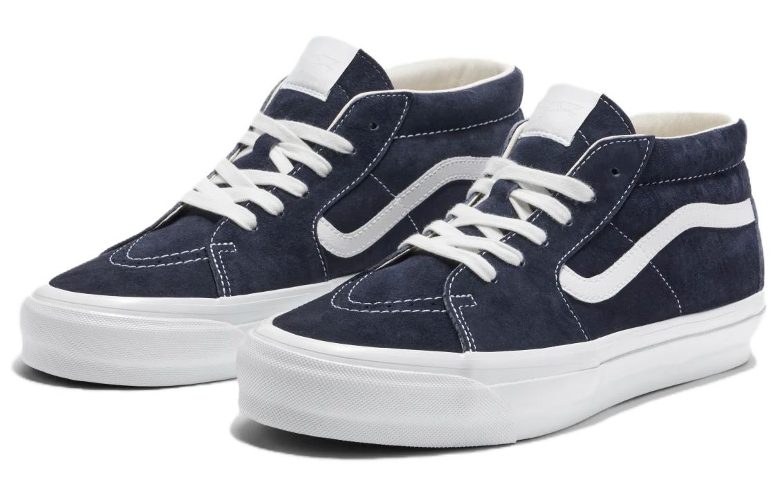 Order Vans 高級版 Sk8-Mid 83 '低音藍' VN000CQQCIE