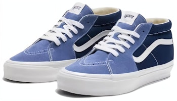 Vans高端Sk8-Mid 83 '海军蓝白' VN000CQQDWR Lookbook Vans高端Sk8-Mid 83 '海军蓝白' VN000CQQDWR