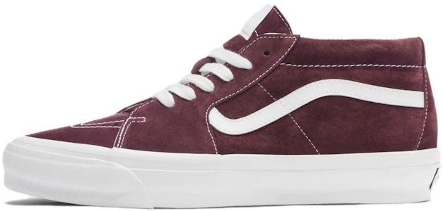 Vans 高级版 Sk8-Mid 83 '波尔多酒红' VN000CQQ4QU Buy Vans 高级版 Sk8-Mid 83 '波尔多酒红' VN000CQQ4QU