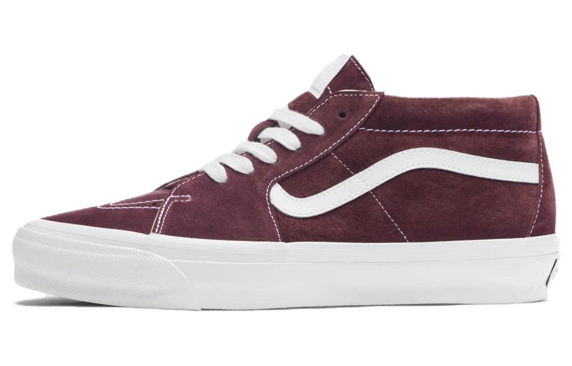 Vans Premium Sk8-Mid 83 'Port Royale Burgundy' VN000CQQ4QU
