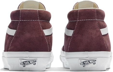 Vans 高级版 Sk8-Mid 83 '波尔多酒红' VN000CQQ4QU Shop Vans 高级版 Sk8-Mid 83 '波尔多酒红' VN000CQQ4QU