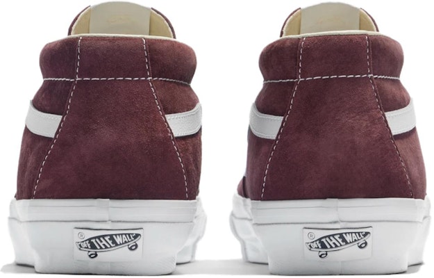 Vans Premium Sk8-Mid 83 'Port Royale Burgundy' VN000CQQ4QU Shop Vans Premium Sk8-Mid 83 'Port Royale Burgundy' VN000CQQ4QU