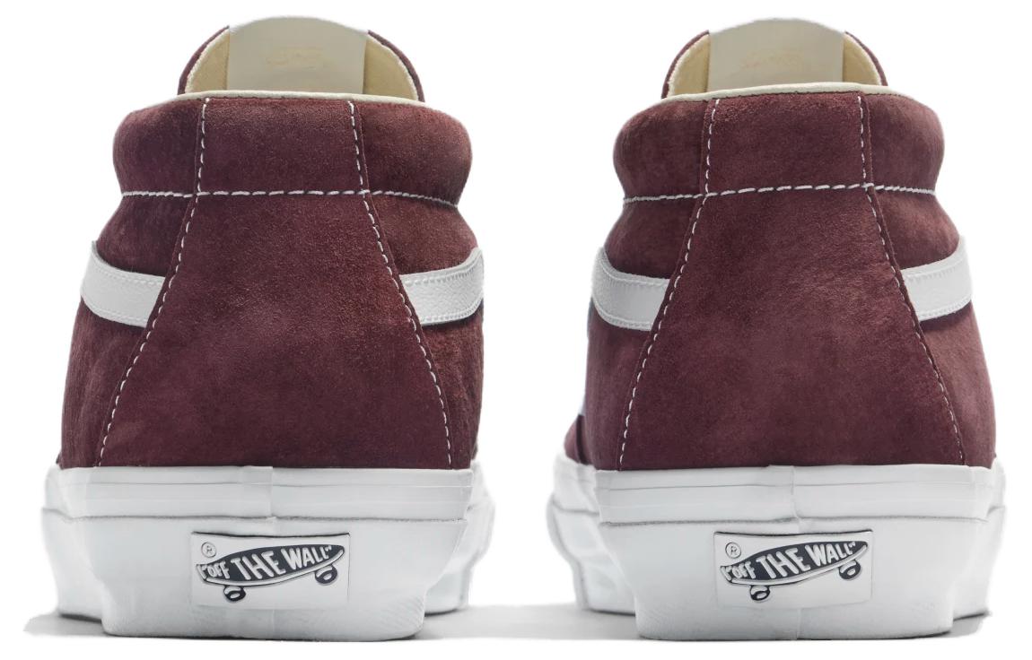 Purchase Vans Premium Sk8-Mid 83 ''Port Royale Burgunderrot'' VN000CQQ4QU