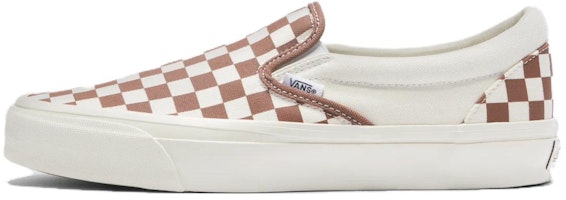 Vans Premium Slip-On 98 'Checkerboard - Coffee Brown' VN000CSECFF Vans Premium Slip-On 98 'Checkerboard - Coffee Brown' VN000CSECFF