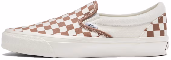 Vans Premium Slip-On 98 'Checkerboard - Coffee Brown' VN000CSECFF Vans Premium Slip-On 98 'Checkerboard - Coffee Brown' VN000CSECFF