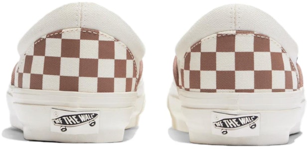 Vans Premium Slip-On 98 'Checkerboard - Coklat Kopi' VN000CSECFF Lookbook Vans Premium Slip-On 98 'Checkerboard - Coklat Kopi' VN000CSECFF