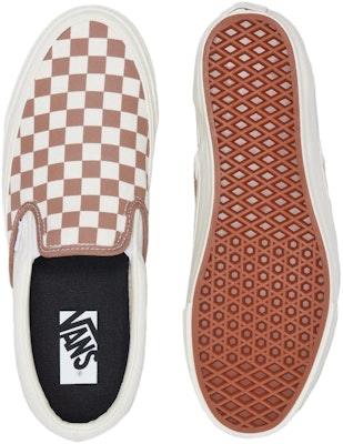 Vans Premium Slip-On 98 'Checkerboard - Coklat Kopi' VN000CSECFF Shop Vans Premium Slip-On 98 'Checkerboard - Coklat Kopi' VN000CSECFF