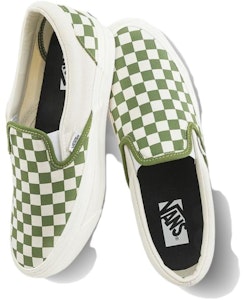 Vans高档经典棋盘格懒人鞋98'枞绿色' VN000CSECIB Lookbook Vans高档经典棋盘格懒人鞋98'枞绿色' VN000CSECIB