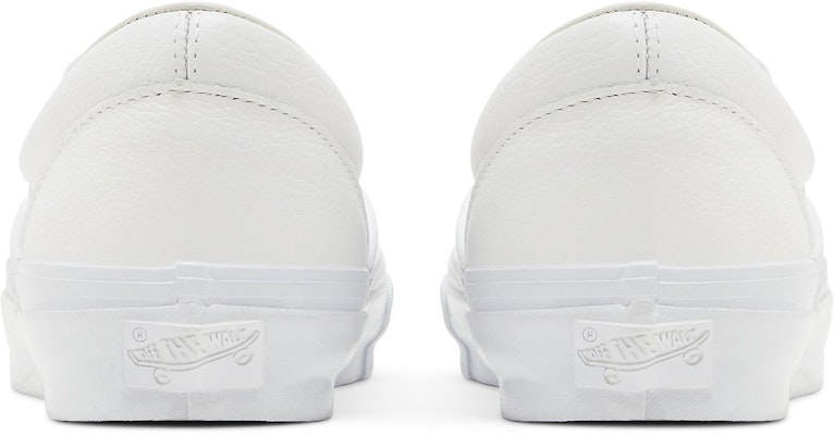 Vans Premium Slip-On 98 'White' VN000CSEWWW Details for Vans Premium Slip-On 98 'White' VN000CSEWWW