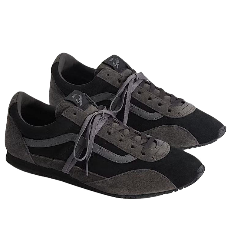Order Vans Premium Super Lowpro ''Suede Hitam Gelap Abu'' VN000EHNGAP