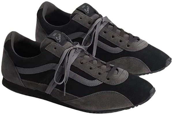 Vans Premium Super Lowpro ''Suede Hitam Gelap Abu'' VN000EHNGAP Order Vans Premium Super Lowpro ''Suede Hitam Gelap Abu'' VN000EHNGAP