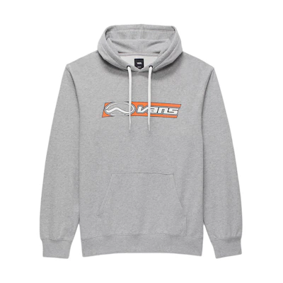 Vans Printed Graphic Hoodie Loose Fit Long Sleeve Grey VN000GEJ02F