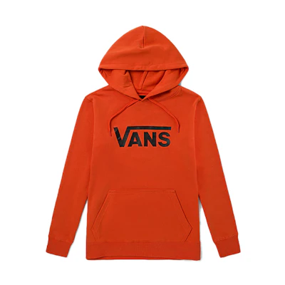 Vans Printed Logo Classic Hoodie Unisex Orange VN0A54N8TDY