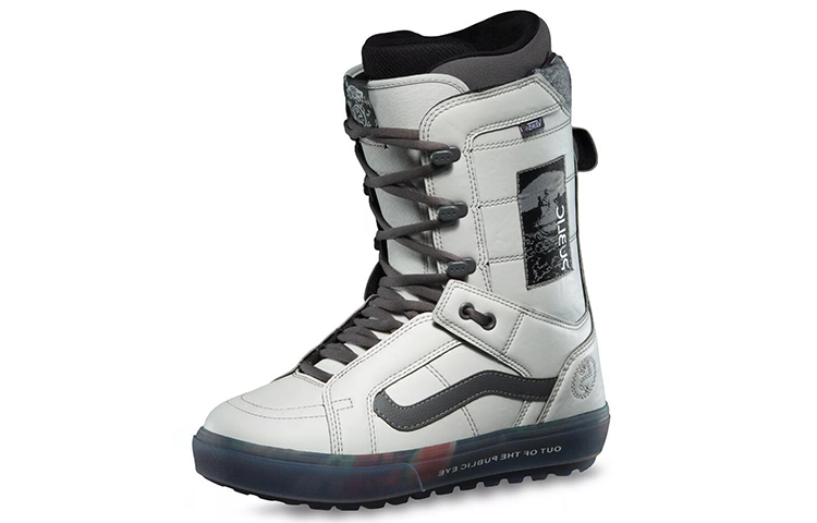 Vans Public Hi-Standard OG Snowboard Boots Skate Shoes Grey Gray VN0A3TFJ238