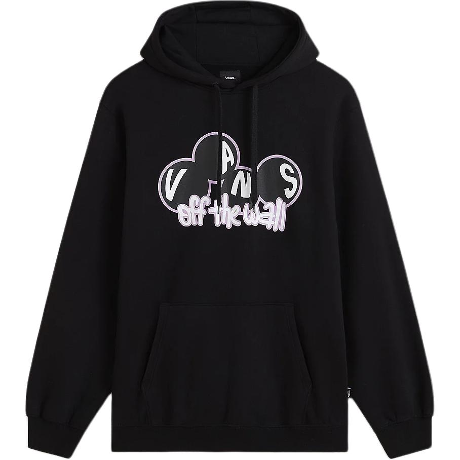 Vans Pullover Scuttle Black Hoodie Comfortable Long-Sleeve Sweatshirt VN000HPABLK