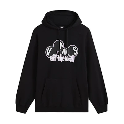 Vans Pullover Scuttle Black Hoodie Comfortable Long-Sleeve Sweatshirt VN000HPABLK