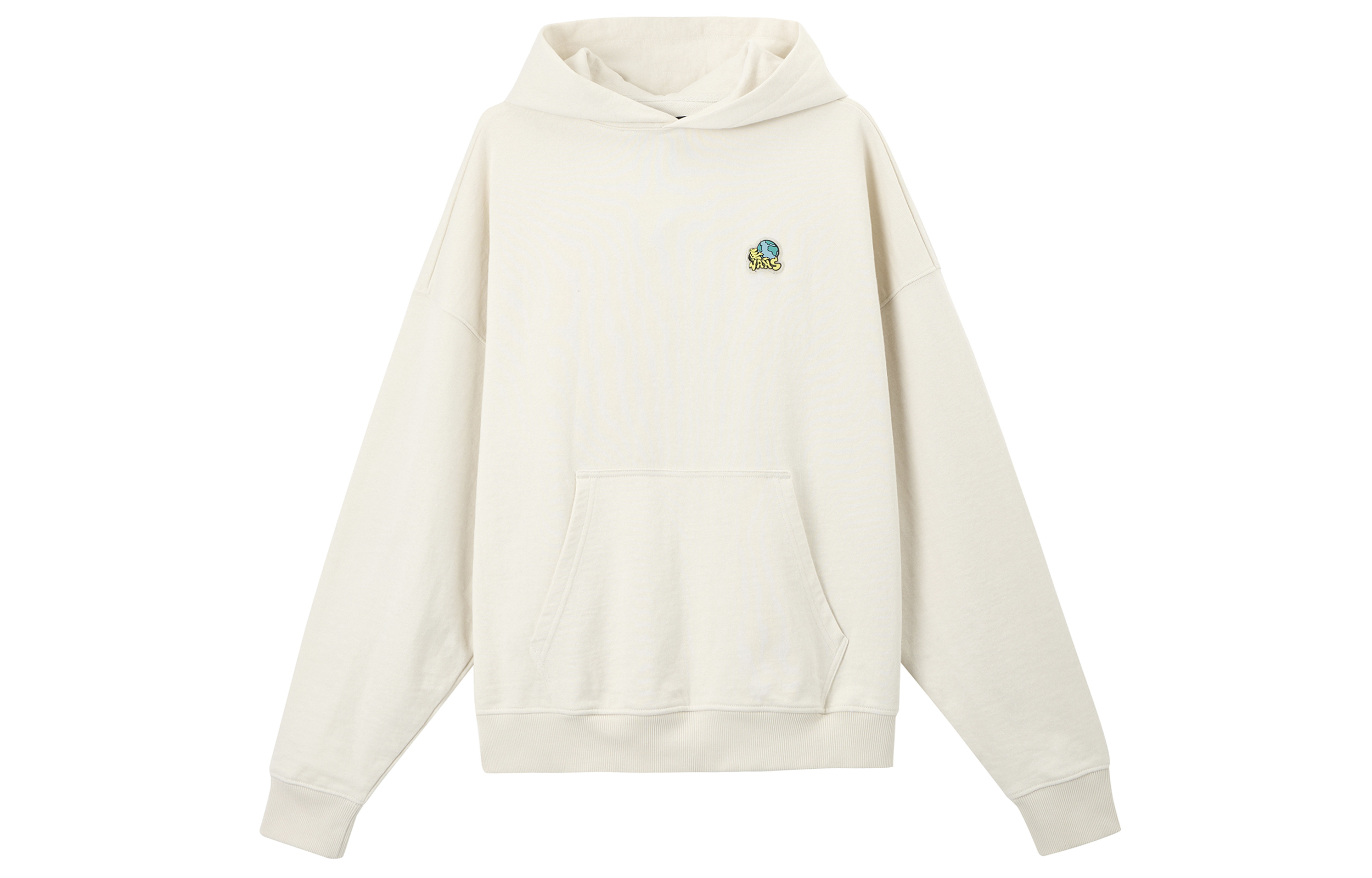 Vans Pullover Sweatshirt Off-White with Logo Design Casual Style VN0A54OS3KS