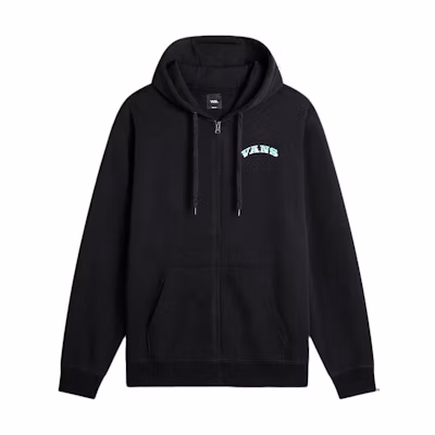 Vans Pullover True Waves Black Hoodie Long Sleeve Comfortable Sweatshirt VN000KJ1BLK