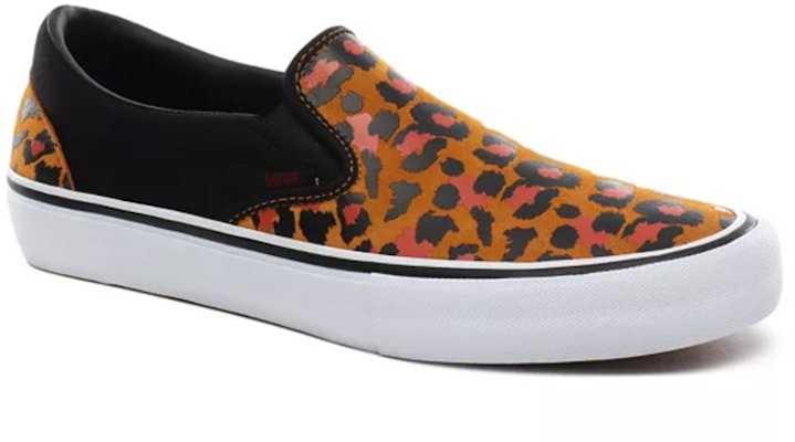 Vans 朋克Pro懒人鞋 豹纹黑/白 VN0A347VSXE Lookbook Vans 朋克Pro懒人鞋 豹纹黑/白 VN0A347VSXE