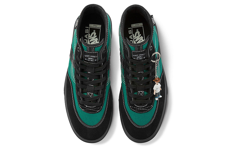 Lookbook Quasi x Vans Pro Crockett 高帮限量版 板鞋 男女同款 綠