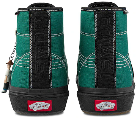 Quasi x Vans Pro Crockett 高帮限量版 板鞋 男女同款 綠 Shop Quasi x Vans Pro Crockett 高帮限量版 板鞋 男女同款 綠