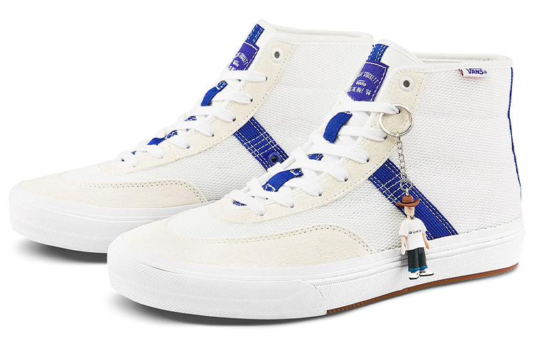Order Quasi x Vans Crockett 高筒專業白色限量版