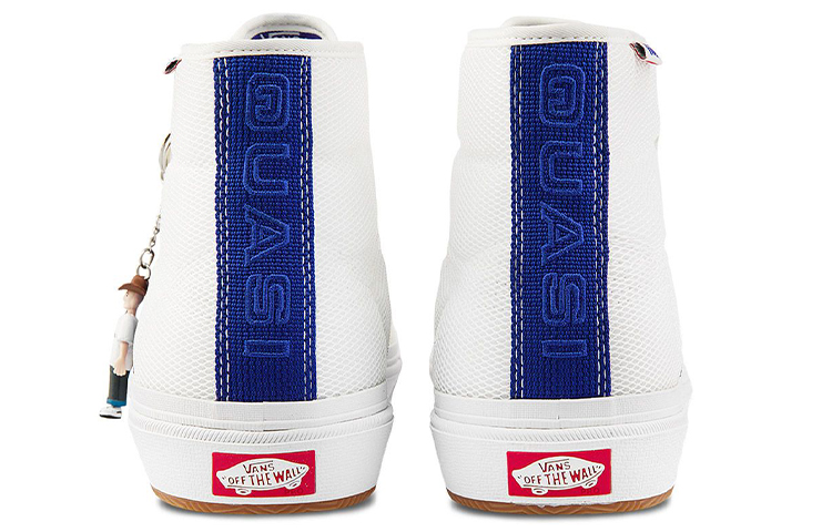 Shop Quasi x Vans Crockett 高筒專業白色限量版
