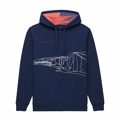 Vans Queer Poets Kae Tempest Blue Graphic Pullover Hoodie Unisex VN0008FMLKZ