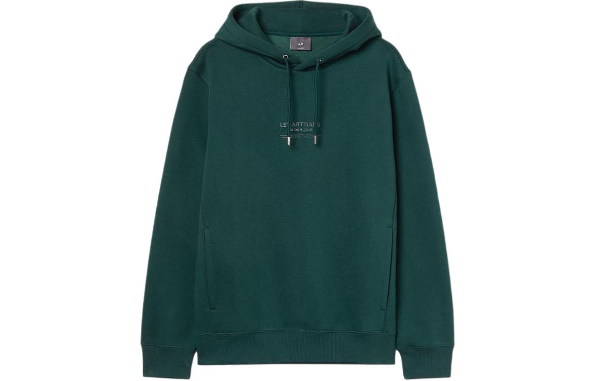 Vans Quoted Green Logo Graphic Hoodie Long Sleeve Pullover VN000GE2BDX1
