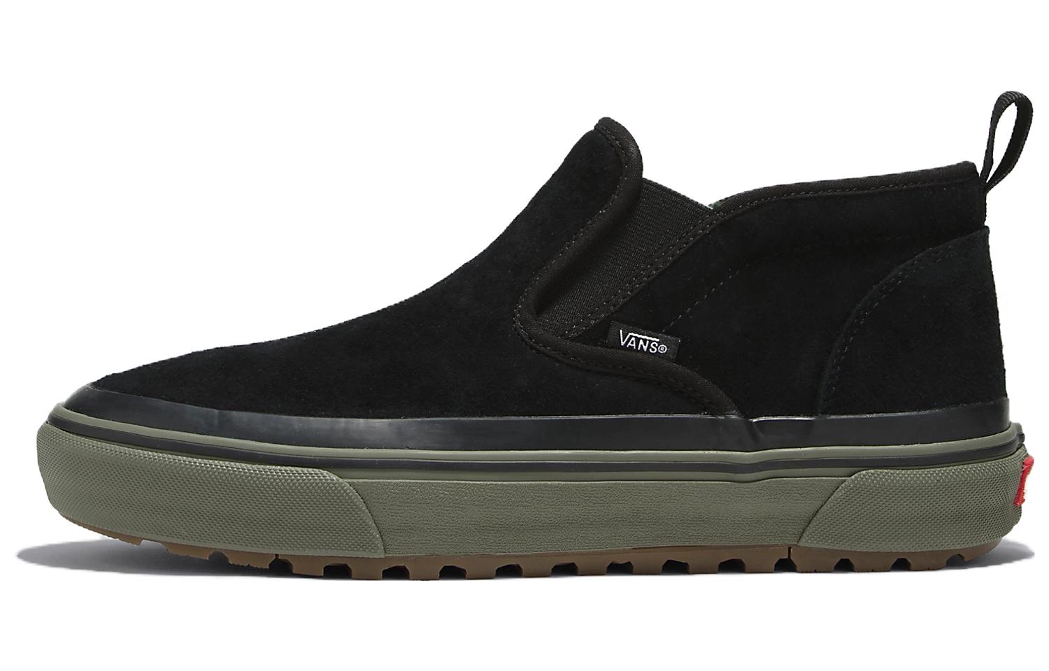 Vans Rain Camo Mid Slip MTE-1 Shoes 'Black Green' VN0A5KQSDOL