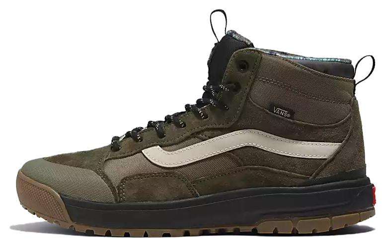 Buy Vans UltraRange 舒適 防滑耐磨 高筒 滑板鞋 男女款 綠黑色