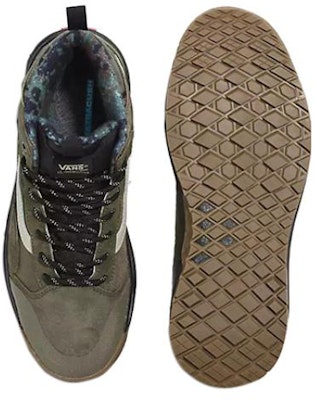 Vans Rain Camo UltraRange EXO Hi MTE-1 'Olive Green' VN0A5KS5DOL Shop Vans Rain Camo UltraRange EXO Hi MTE-1 'Olive Green' VN0A5KS5DOL