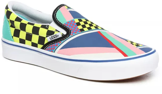 Vans Ramp Tested Comfycush Slip-on Karo Mehrfarbig ''Schwarz Gelb Blau'' VN0A3WMD008 Lookbook Vans Ramp Tested Comfycush Slip-on Karo Mehrfarbig ''Schwarz Gelb Blau'' VN0A3WMD008