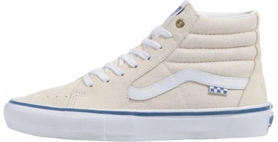 Vans Raw Canvas Skate SK8-HI 'White Blue' VN0A5FCCACV Vans Raw Canvas Skate SK8-HI 'White Blue' VN0A5FCCACV